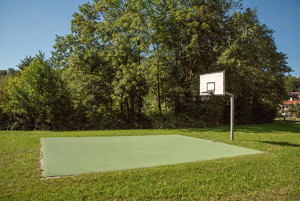 Basketballkorb beim Krottensee