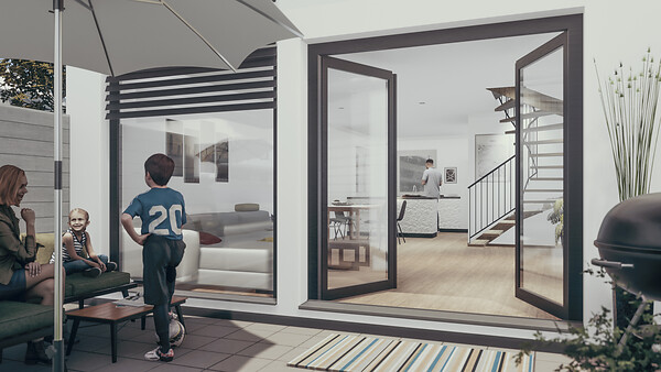 Visualisierung Terrasse