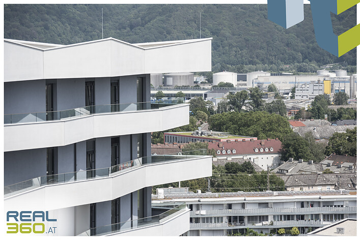 Ansicht oberste Geschoße