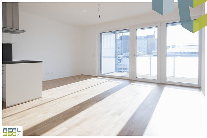 Sonnenbegünstigtes Wohnzimmer