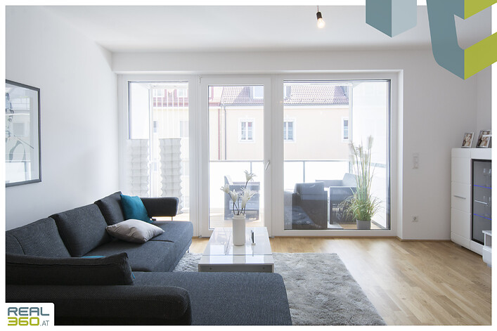 Wohnbereich (Foto: Musterwohnung)